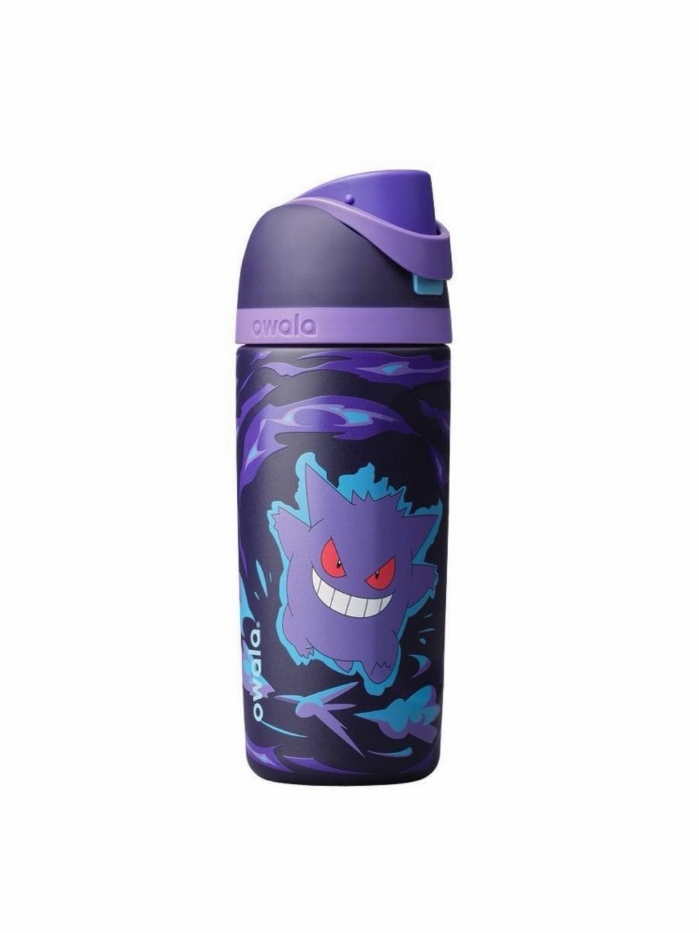 Owala Purple Gengar Stainless Steel Water Bottle